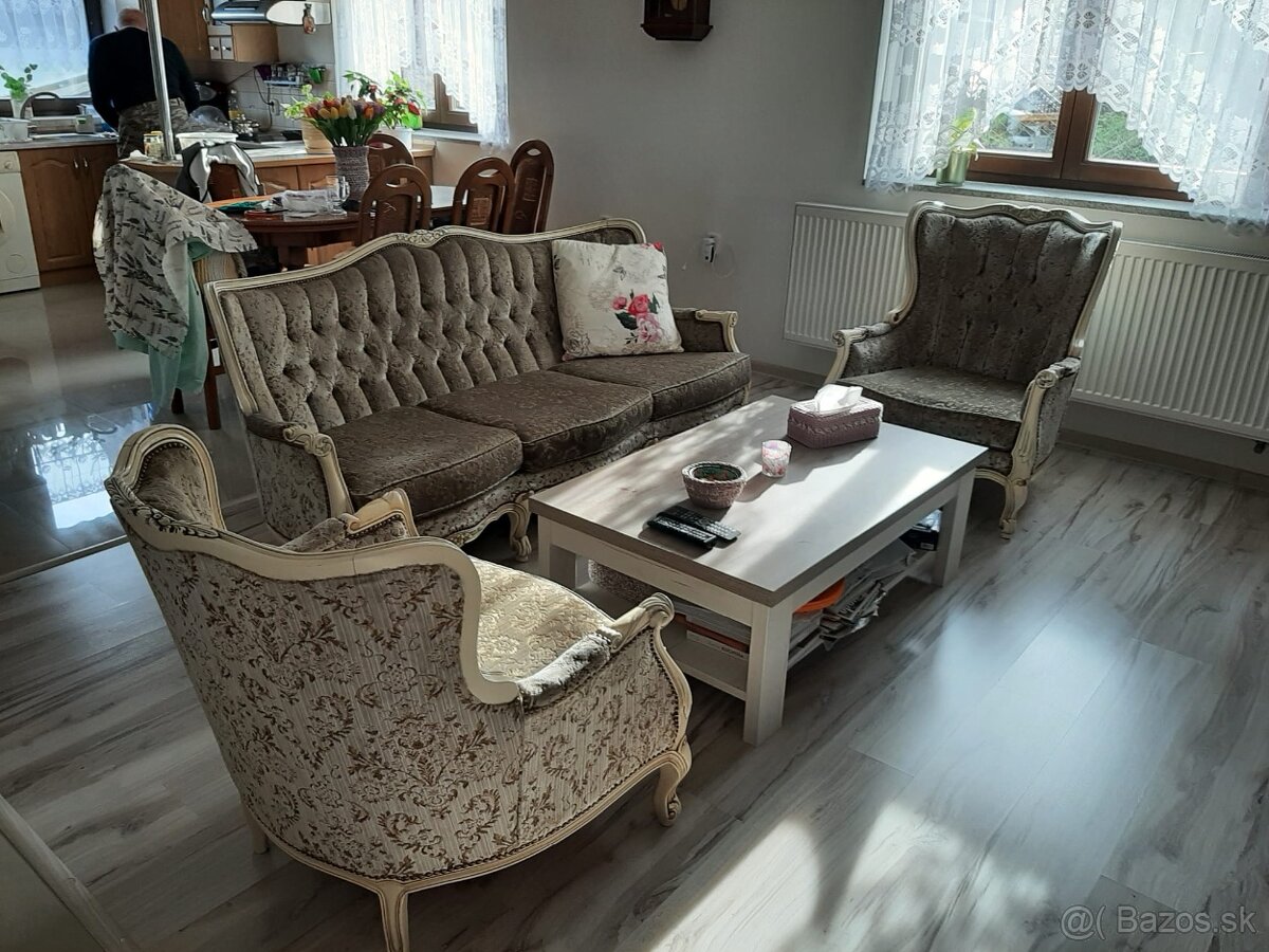 Starožitná sedacia suprava