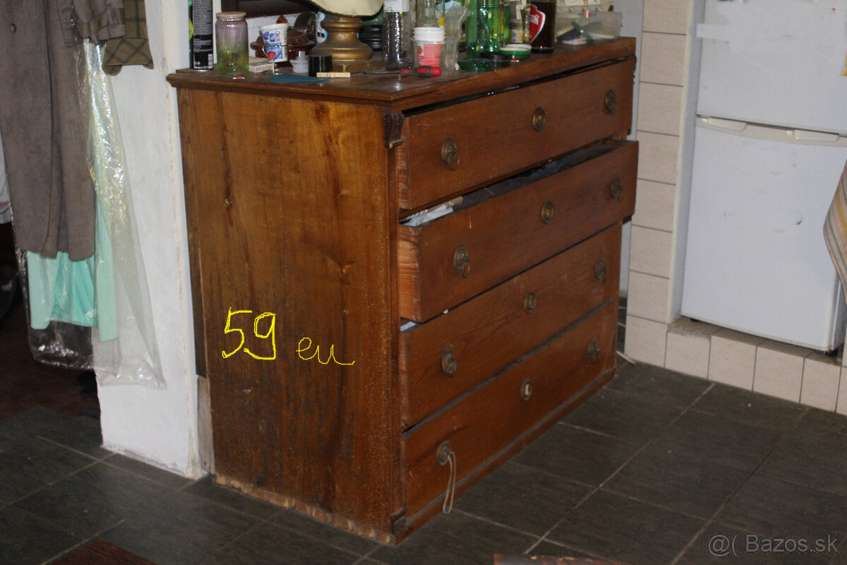 komóda Biedermaier..cca rok 1850