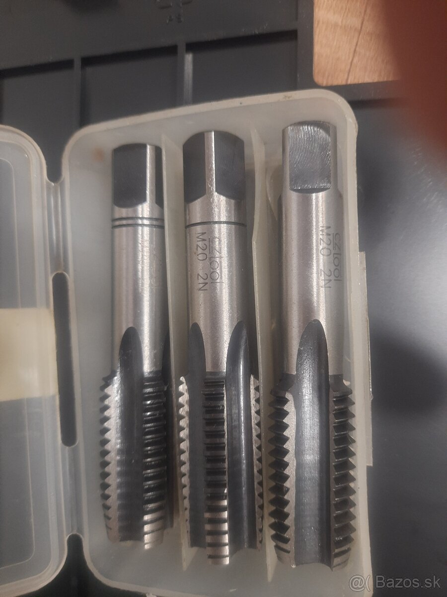 závitníky 3ks sada M20 2N, M16 2N CZ Tool