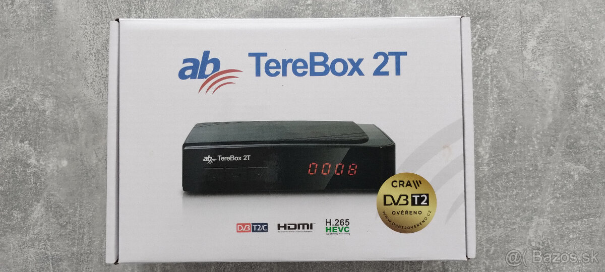 AB TereBox 2T HD DVB-T2 H.265 HEVC