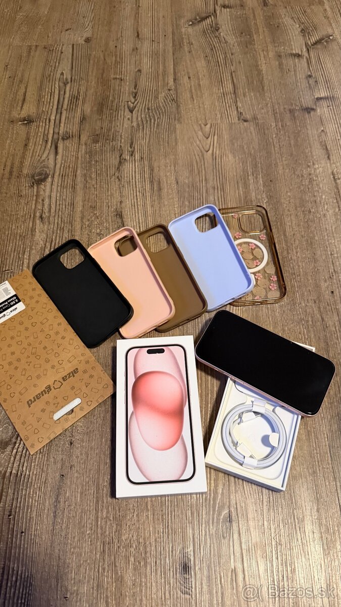 Predám IPhone 15 pink 128 GB