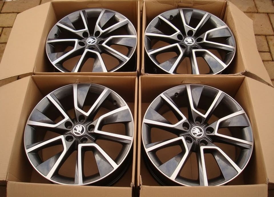 18" sada alu ŠKODA KODIAQ,VW,SEAT + zimné pneu.