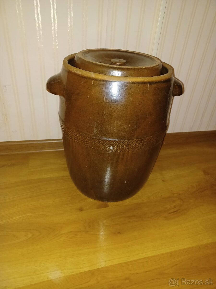 Keramický sud na kapustu 30l