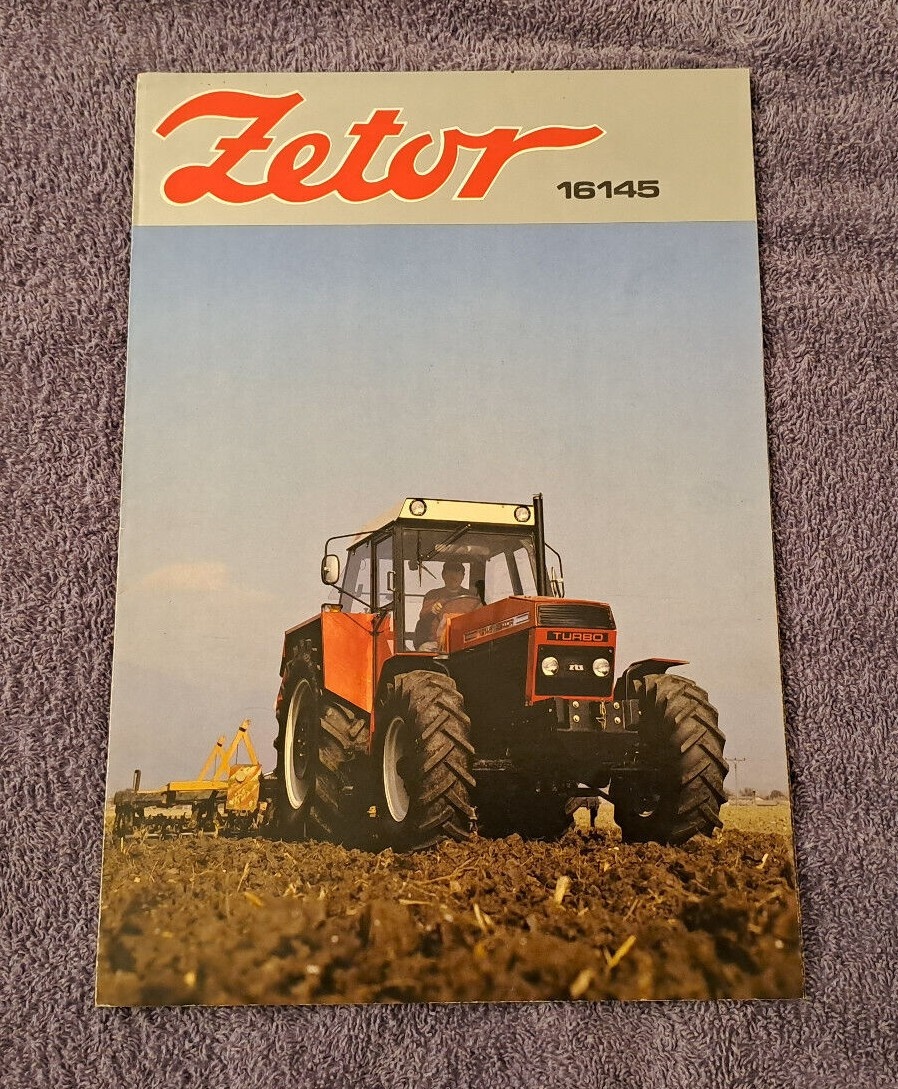 Prospekt traktorů Zetor