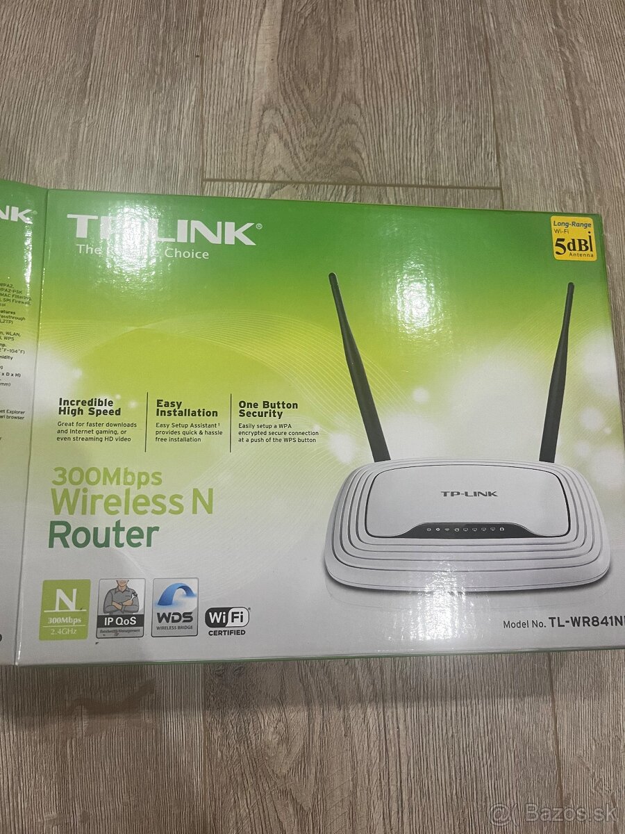 Predám router TP Link TL-WR-841N