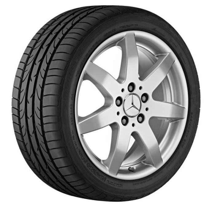 Letné pneu + Originál disky Mercedes Benz GLK