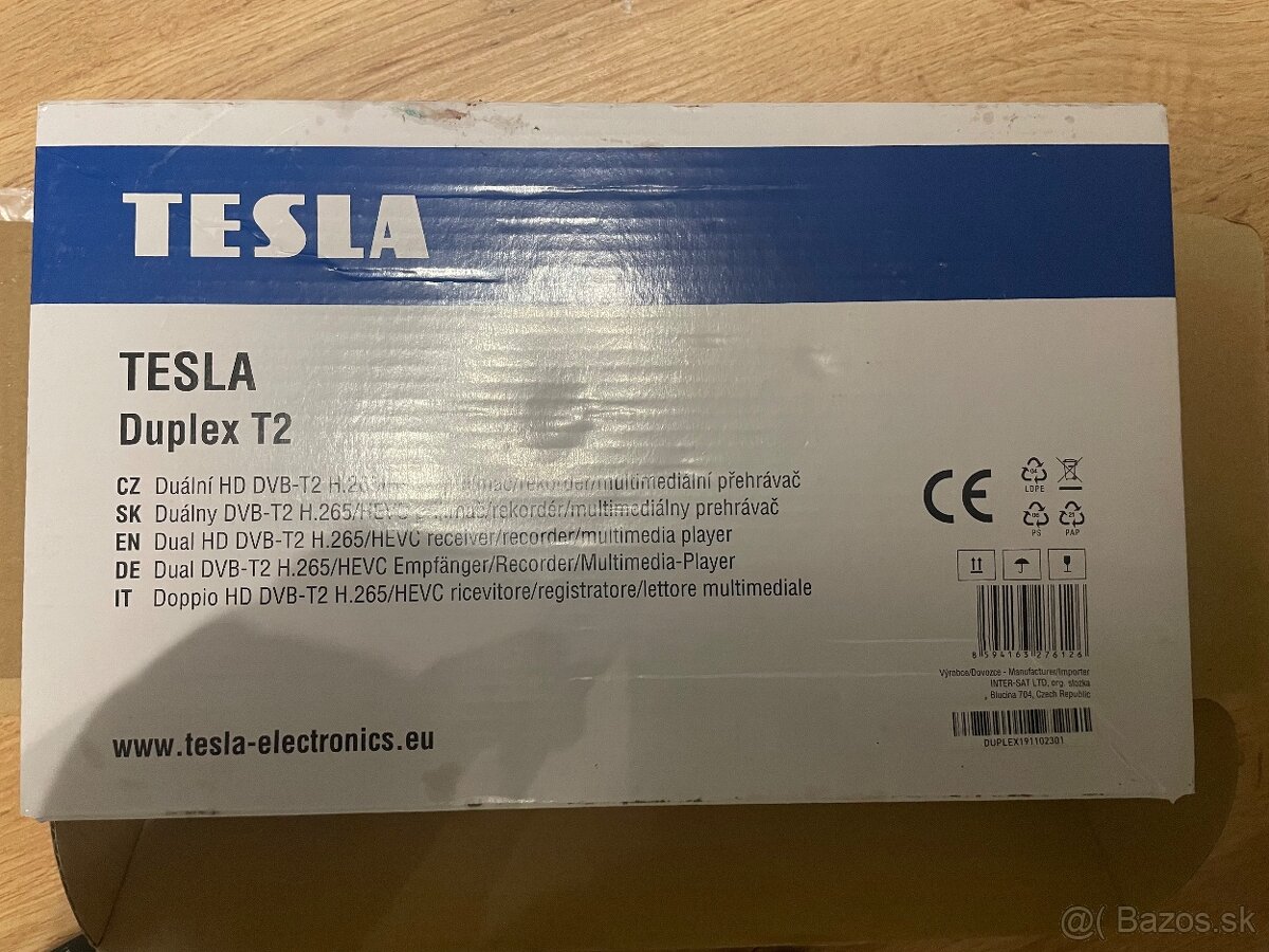 Set top box terestrialne vysielanieg