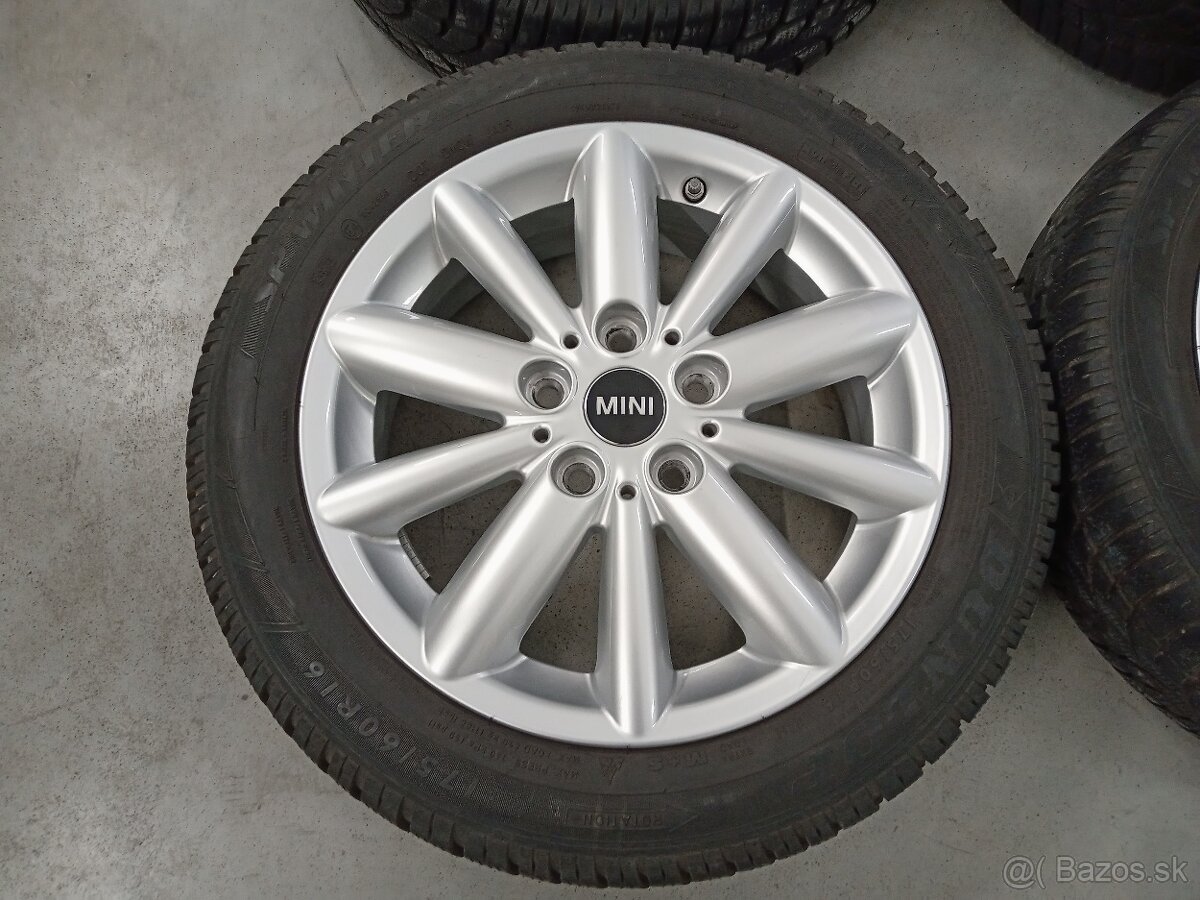 Predam zimne ALU 5x112 R16 5,5J ET46 ORIGINAL MINI COOPER