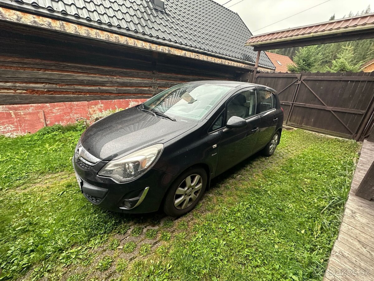 Predám Opel Corsa r.v. 2011 6st. manuál 70kW