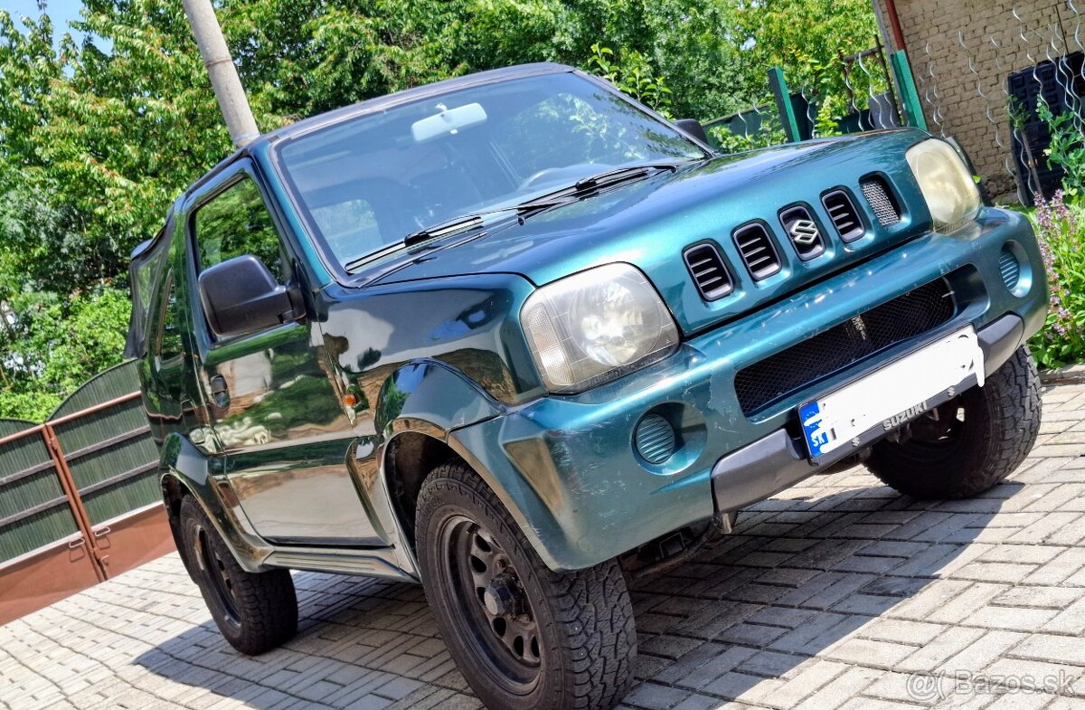 Predam Suzuki Jimny 1.3 benzín Cabrio