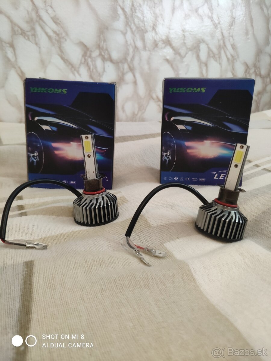 Predám 2x sada led žiarovky H1