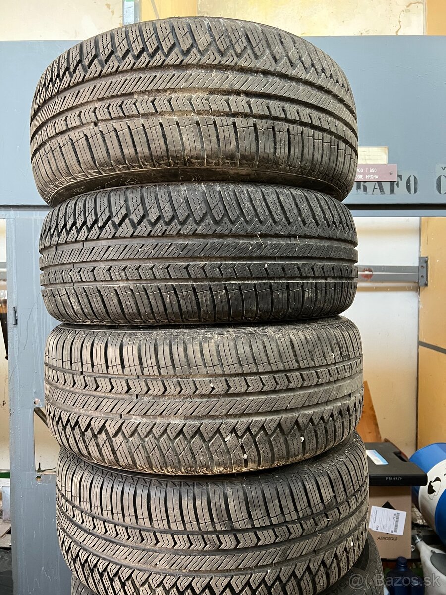 4x Celoročné pneu 225/55 r17