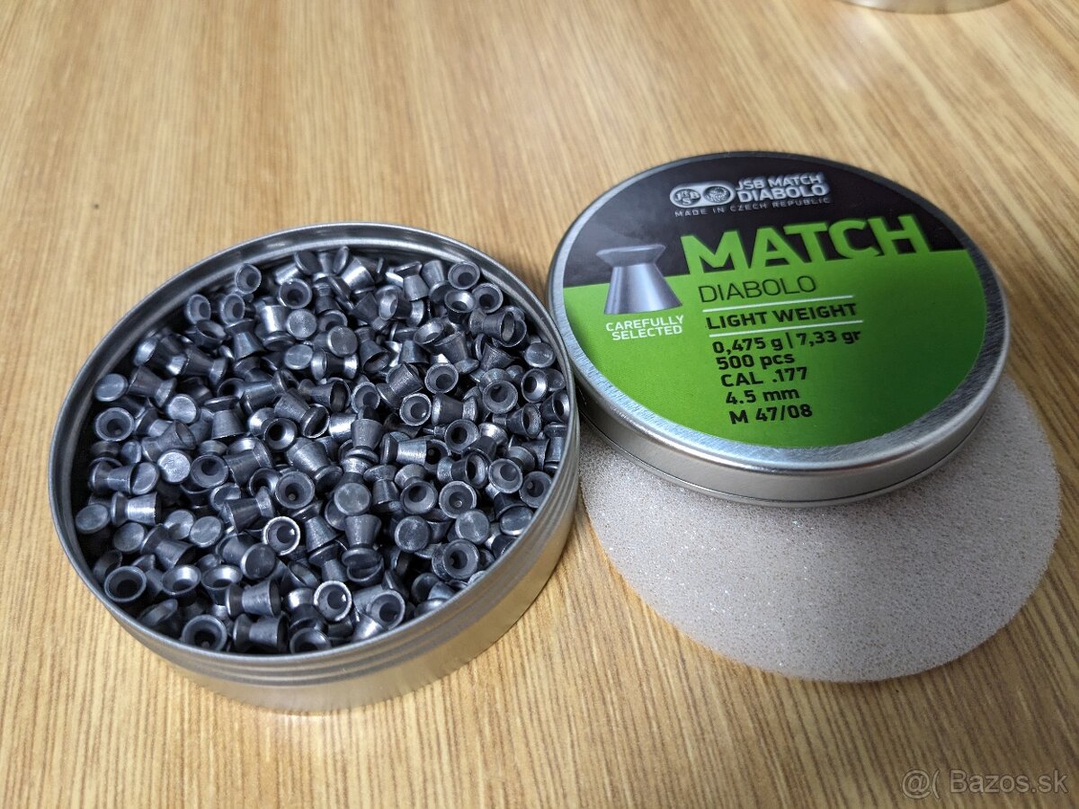 Diabolky JSB MATCH 4.5mm