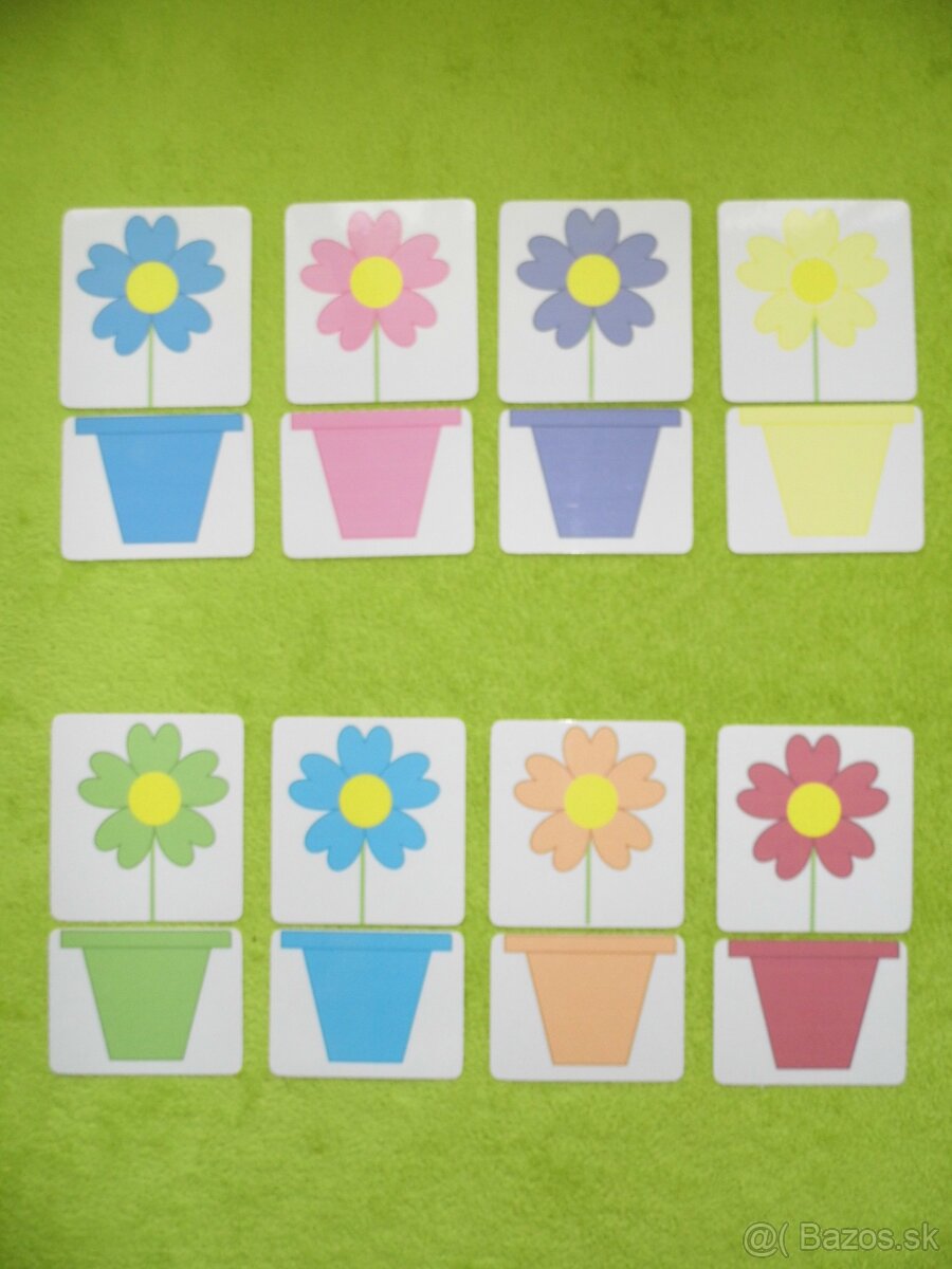 HANDMADE Montessori edukačné kartičky, rôzne sety (NOVÉ)