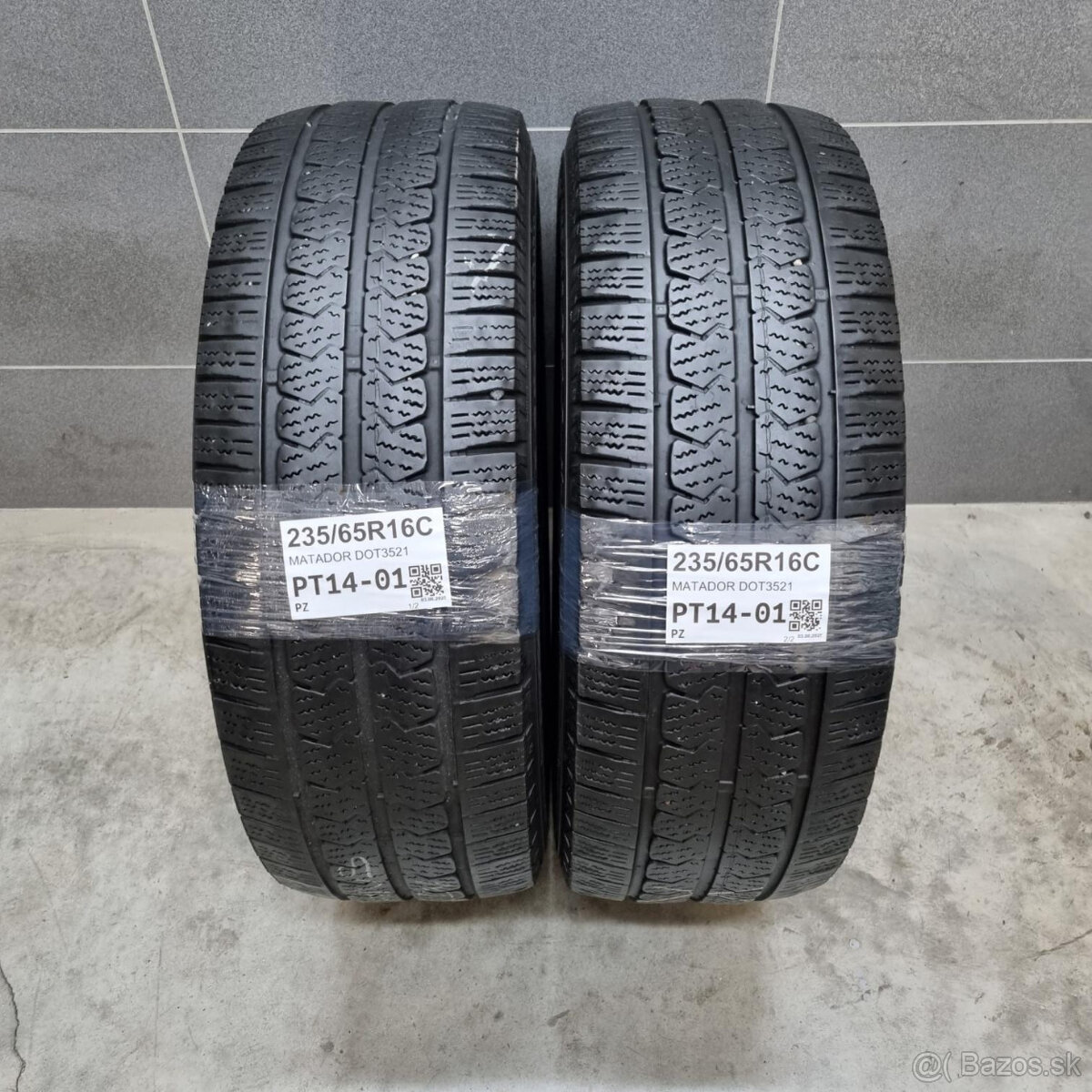 Dodávkové zimné pneu 235/65 R16C MATADOR DOT3521