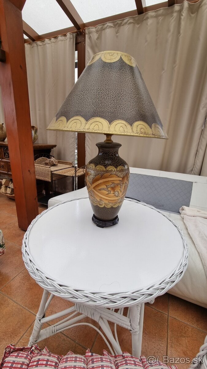 Lampa, stol,stojany