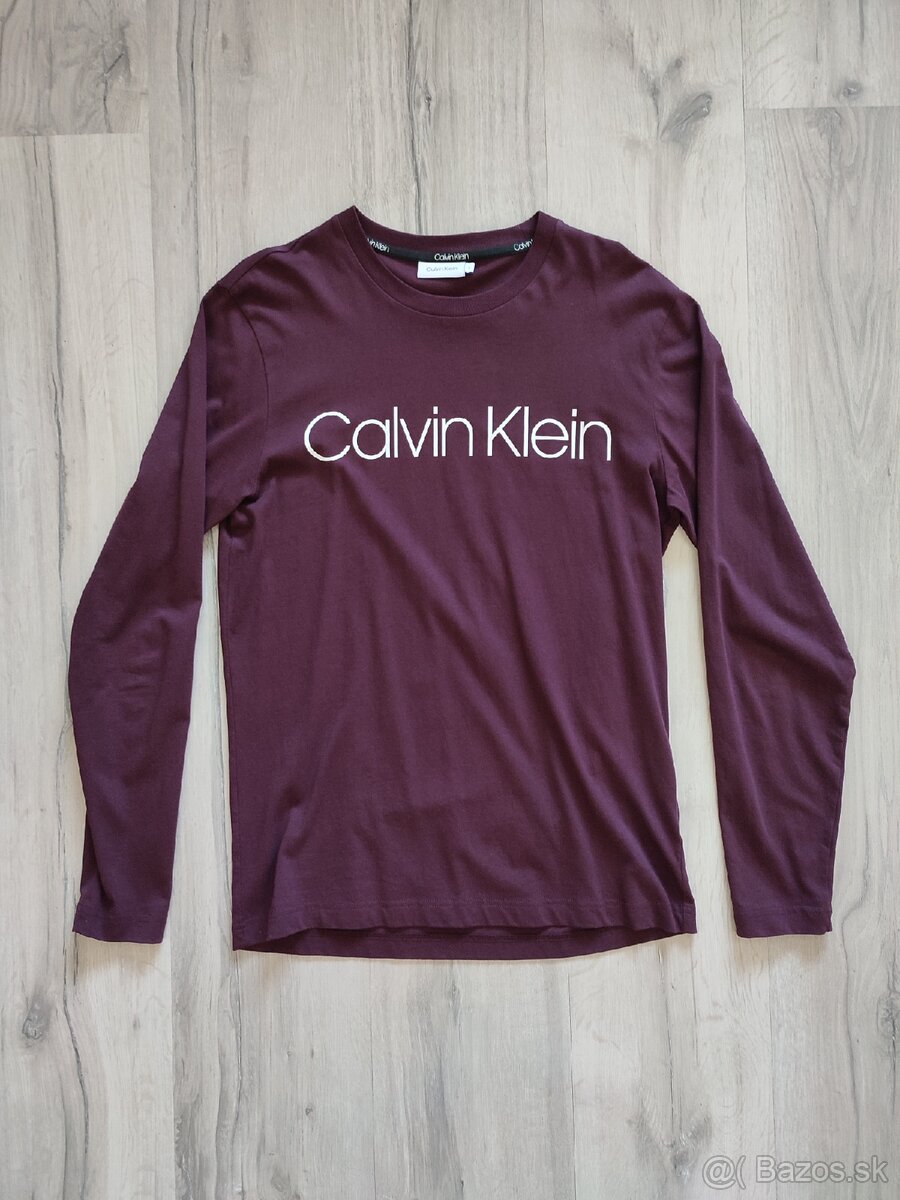 Calvin Klein tričko a dlhým rukávom