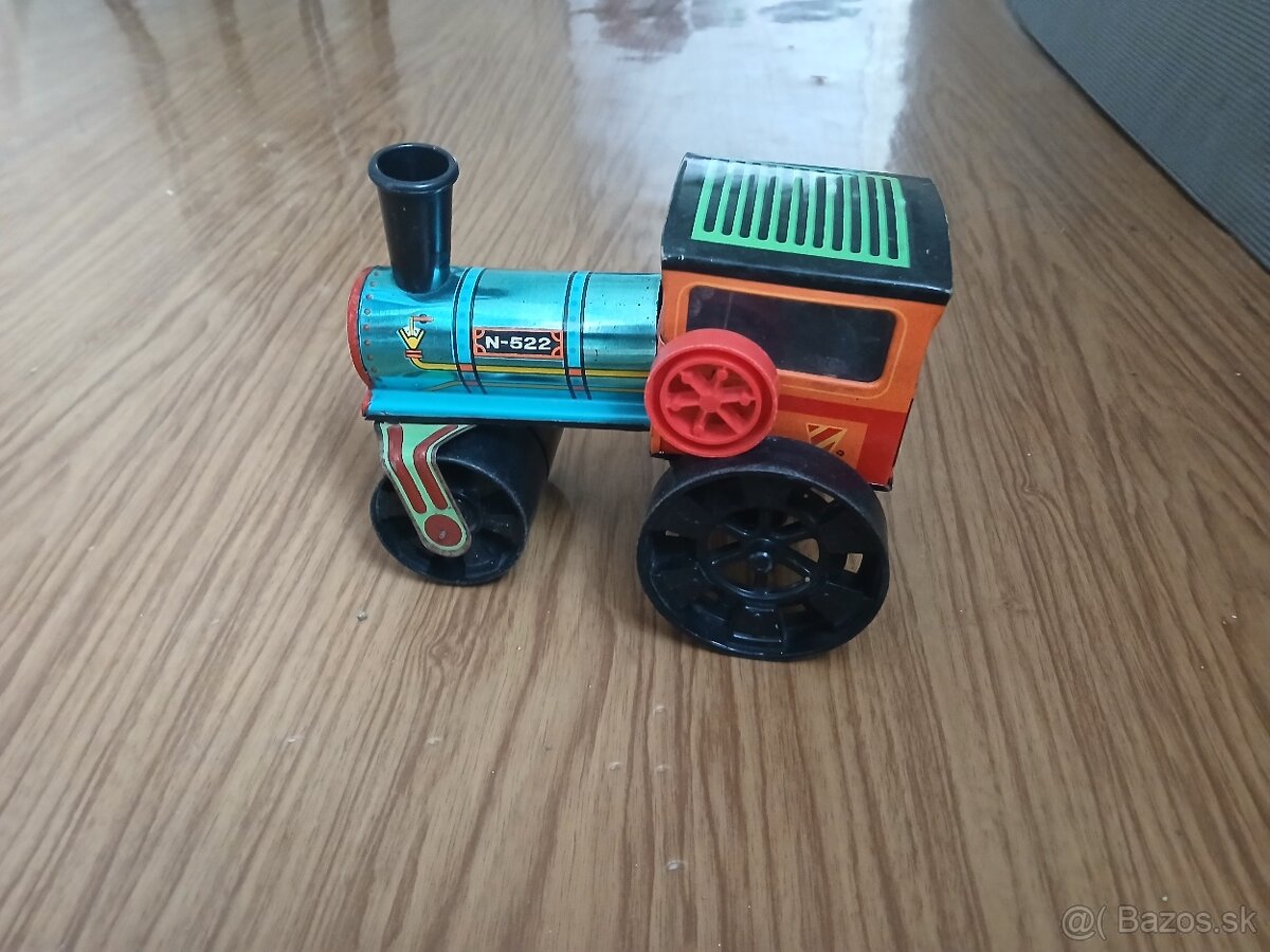 🧸 Retro plechový vláčik N-522 – zberateľský kúsok 🎉