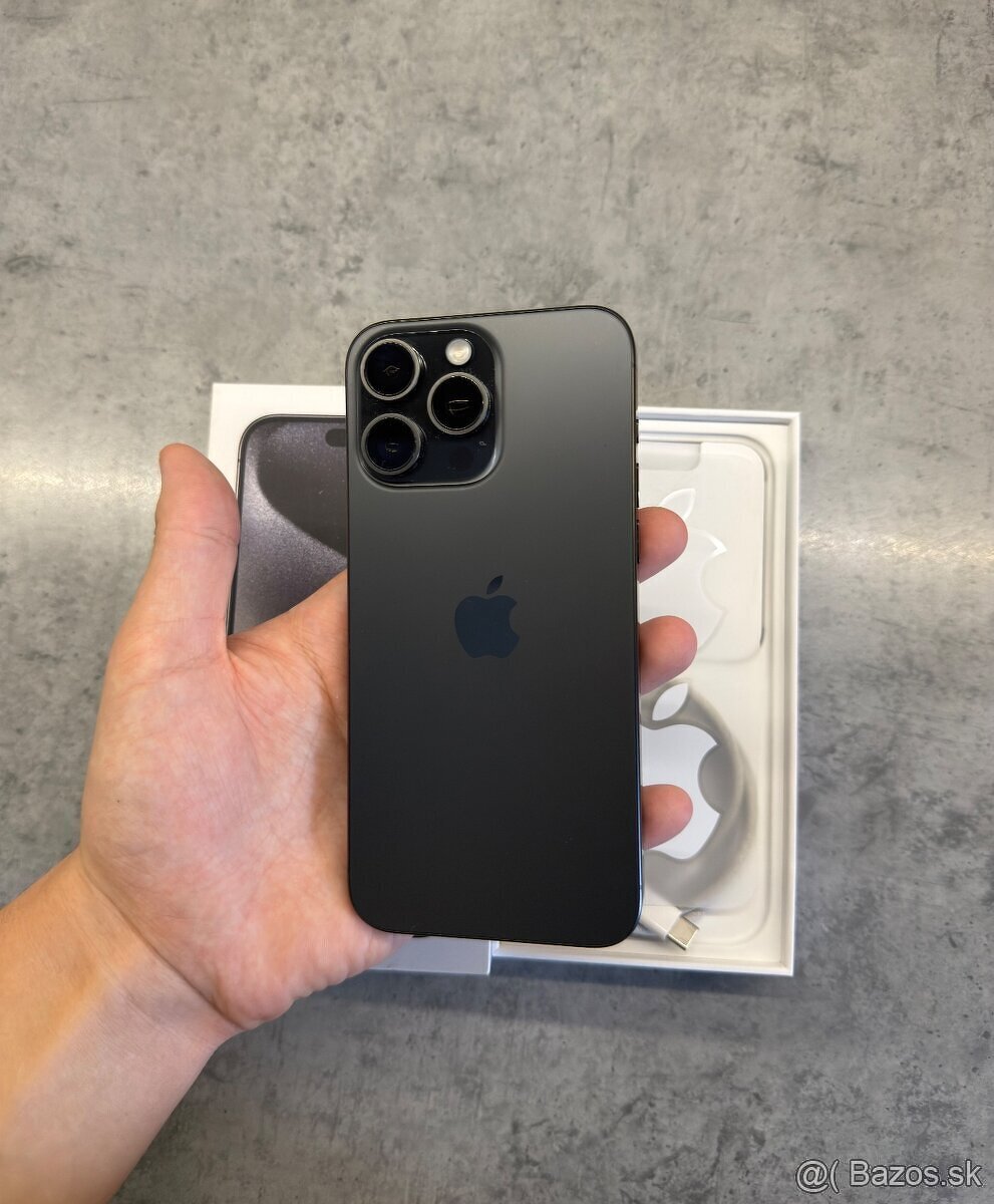 iPhone 15 PRO MAX 256GB Black