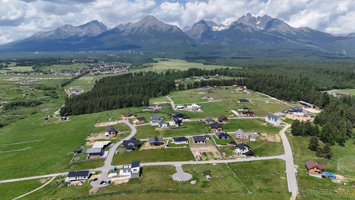🏔️ Stavebný pozemok slnečný, výhľadom na Vysoké Tatry