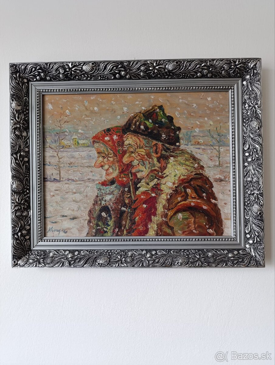 Obraz Zimná prechádzka