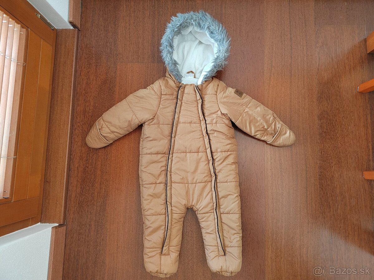 Zimná kombinéza hnedá v.86