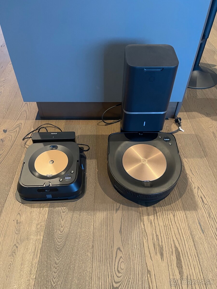 Predám iRobot Roomba S9+ aj s mopom iROBOT Braava Jet M6