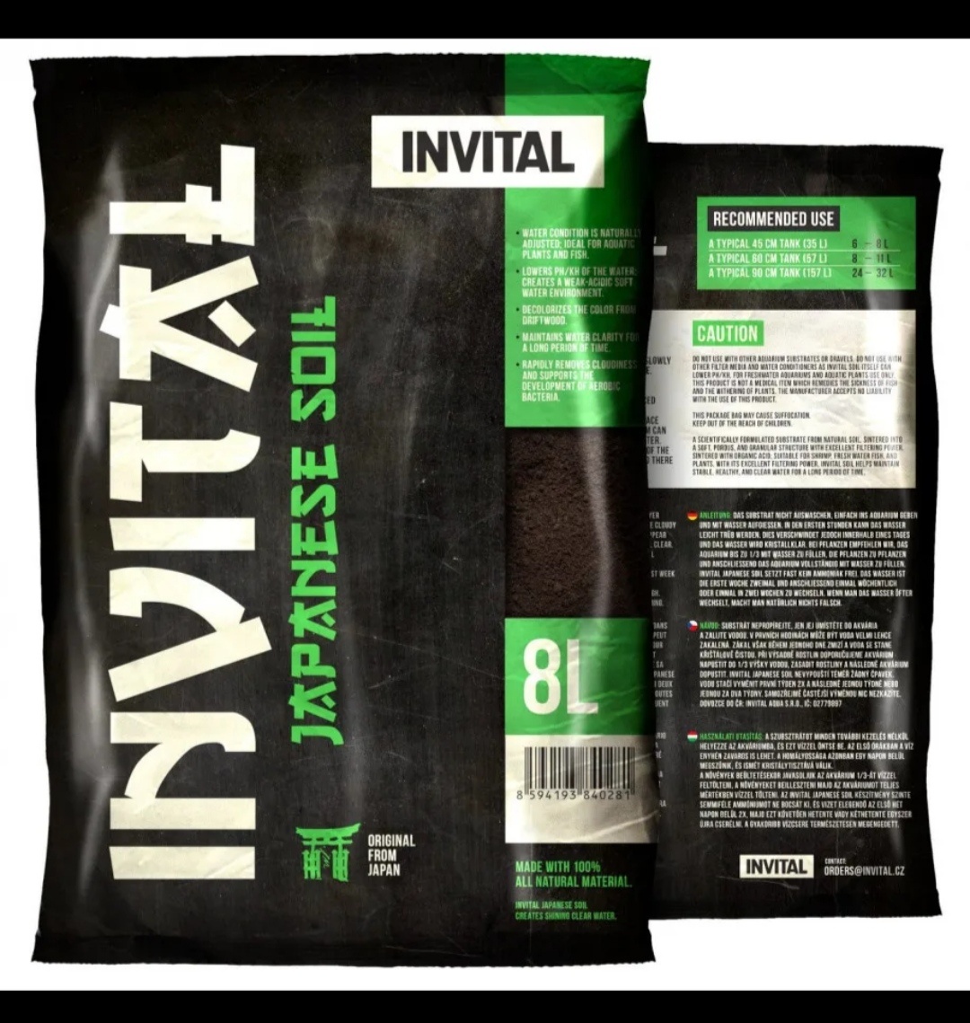 Invital Japanese Soil Normal 8 l