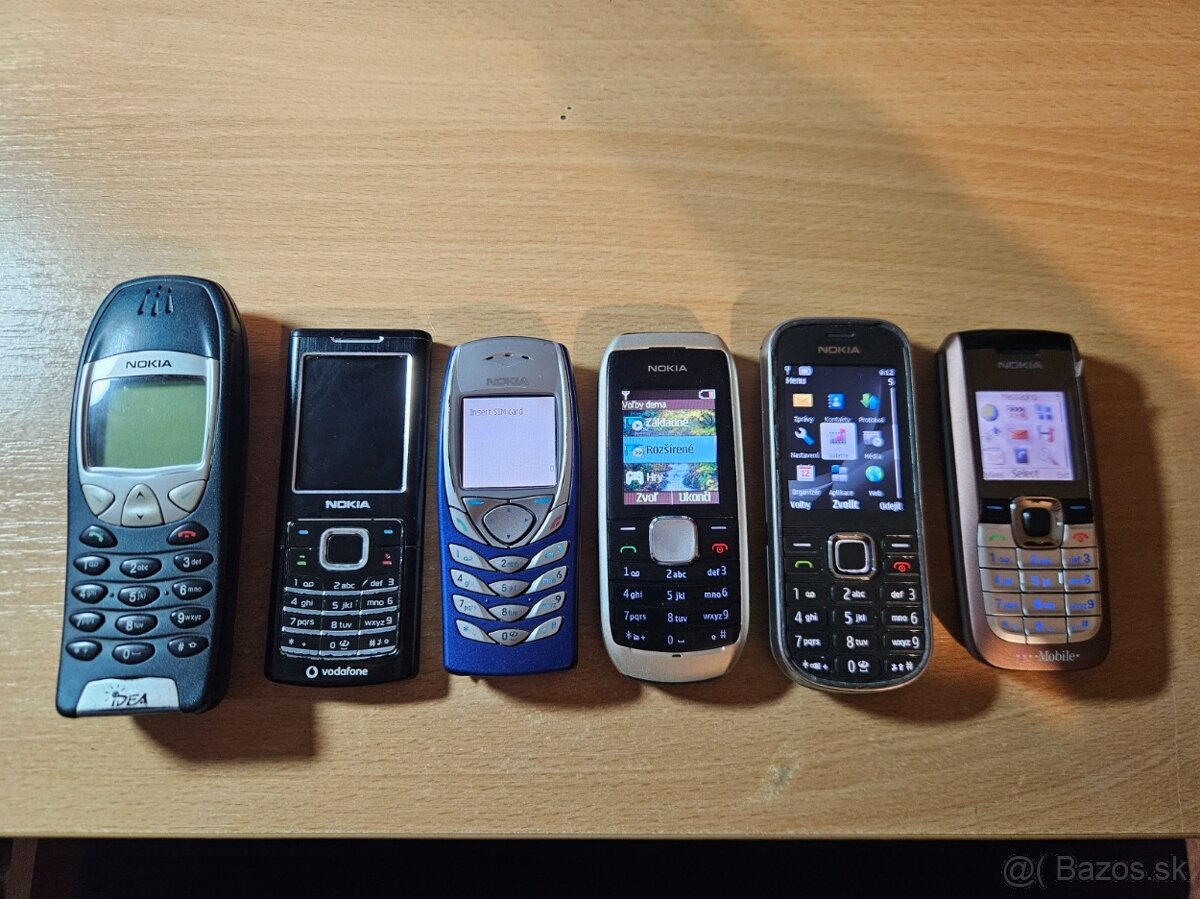 6x Nokia - rôzny stav