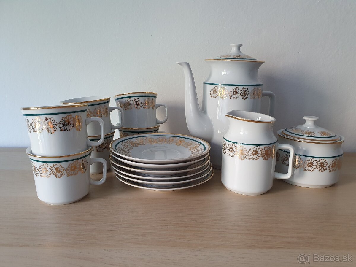 Porcelánový čajový servis