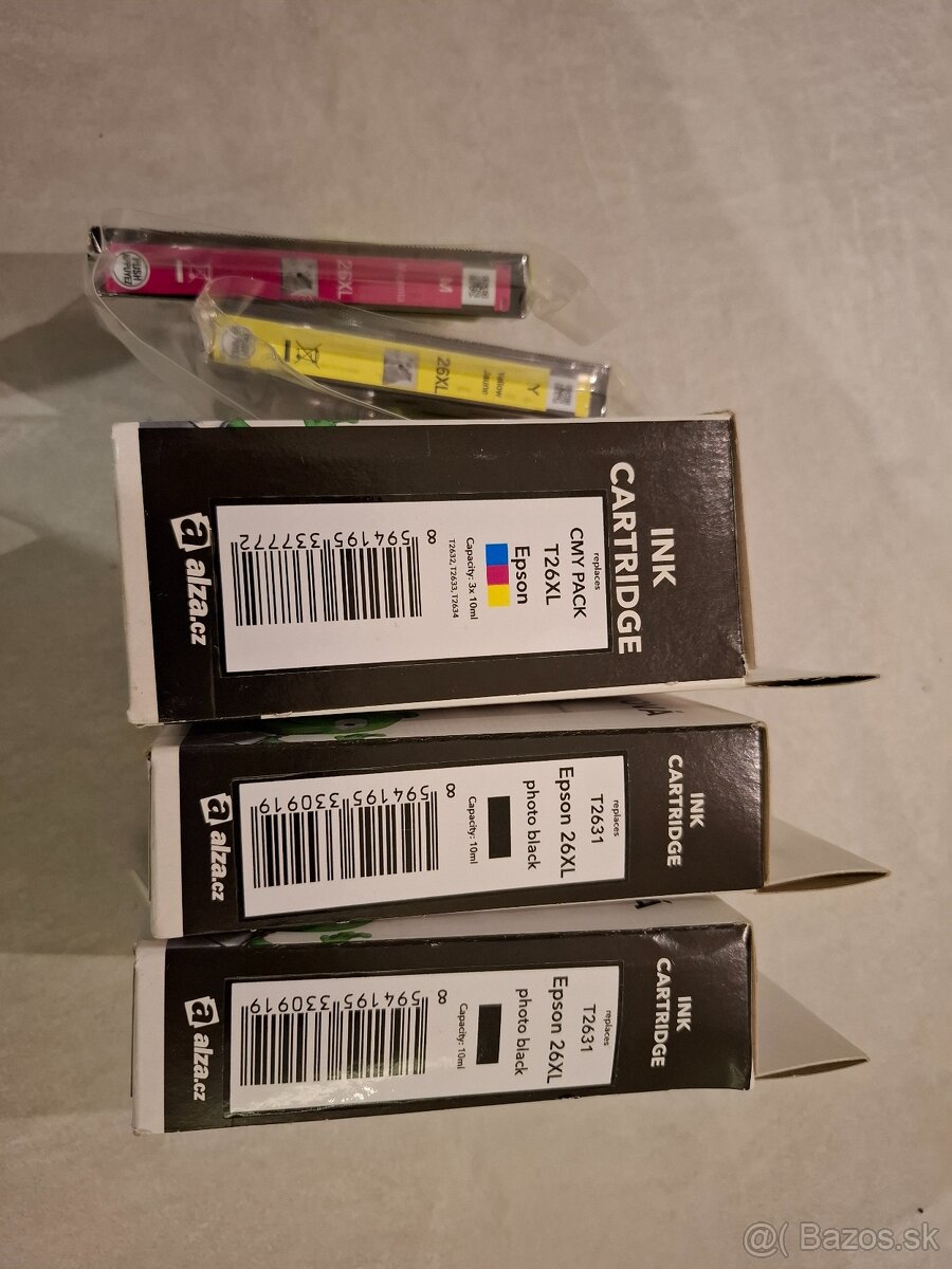 Atramenty Epson 26XL