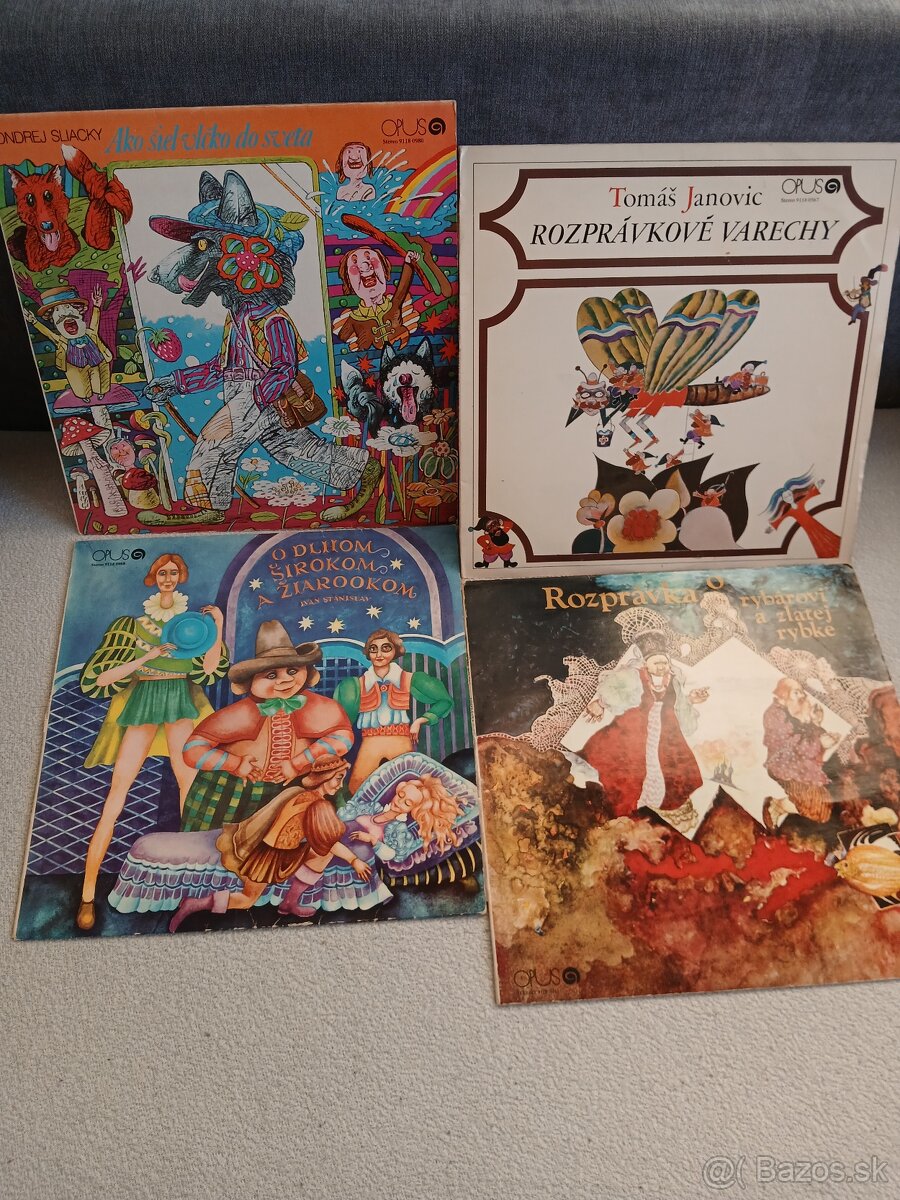 Rozprávky na LP platniach (10ks)