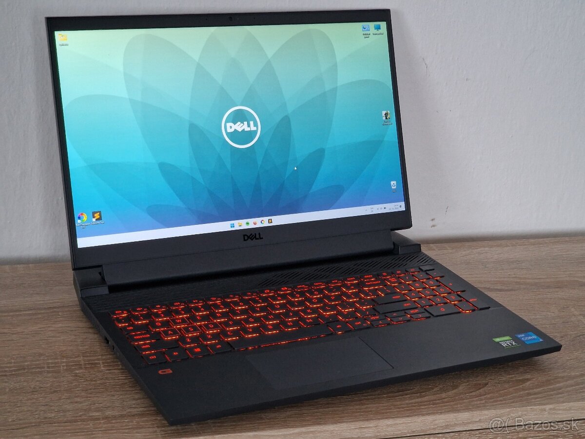 Herný notebook DELL G15 - Intel i5, RTX 3050 Ti, 512GB NVMe