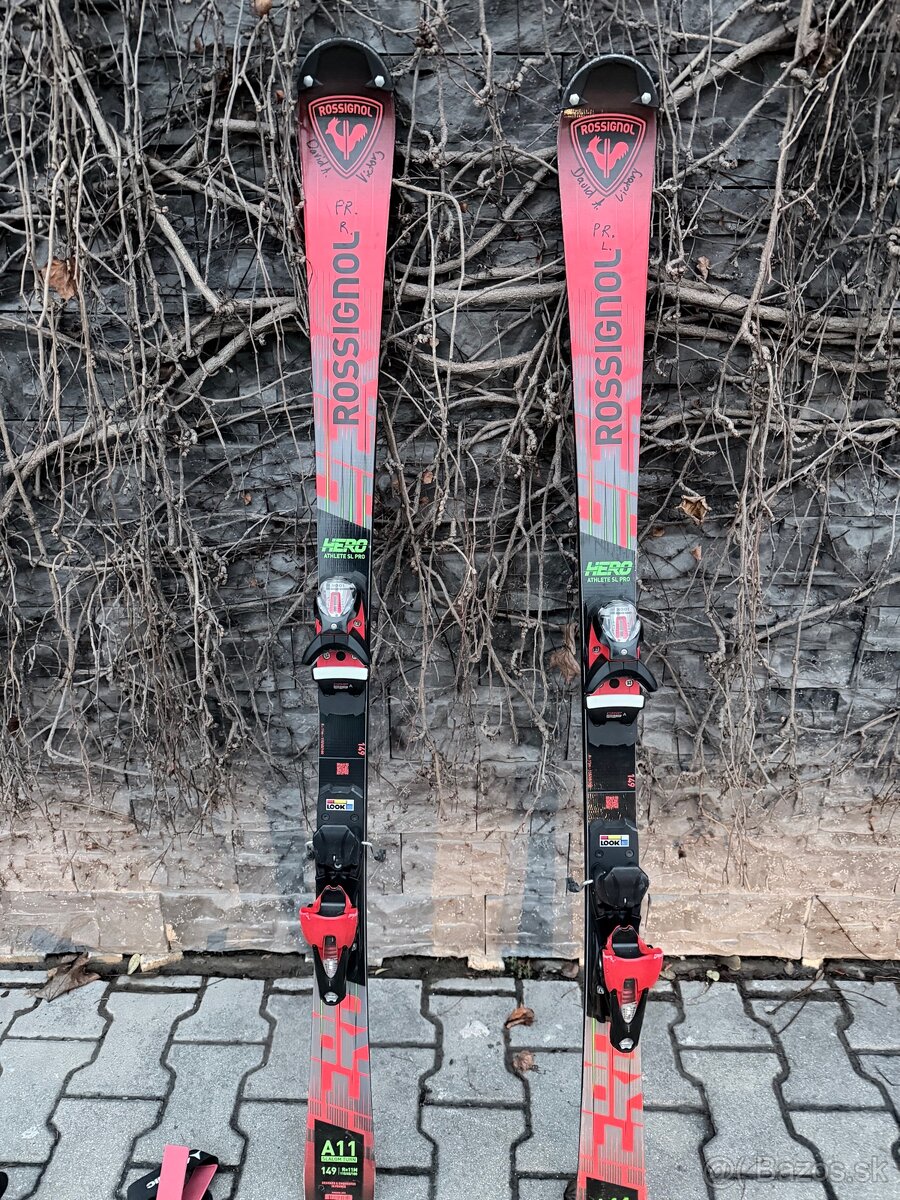 Predám detské lyže ROSSIGNOL 149cm