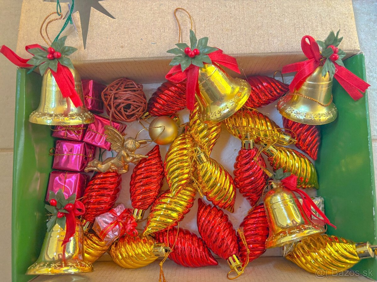 Vianočná krabica - ozdoby