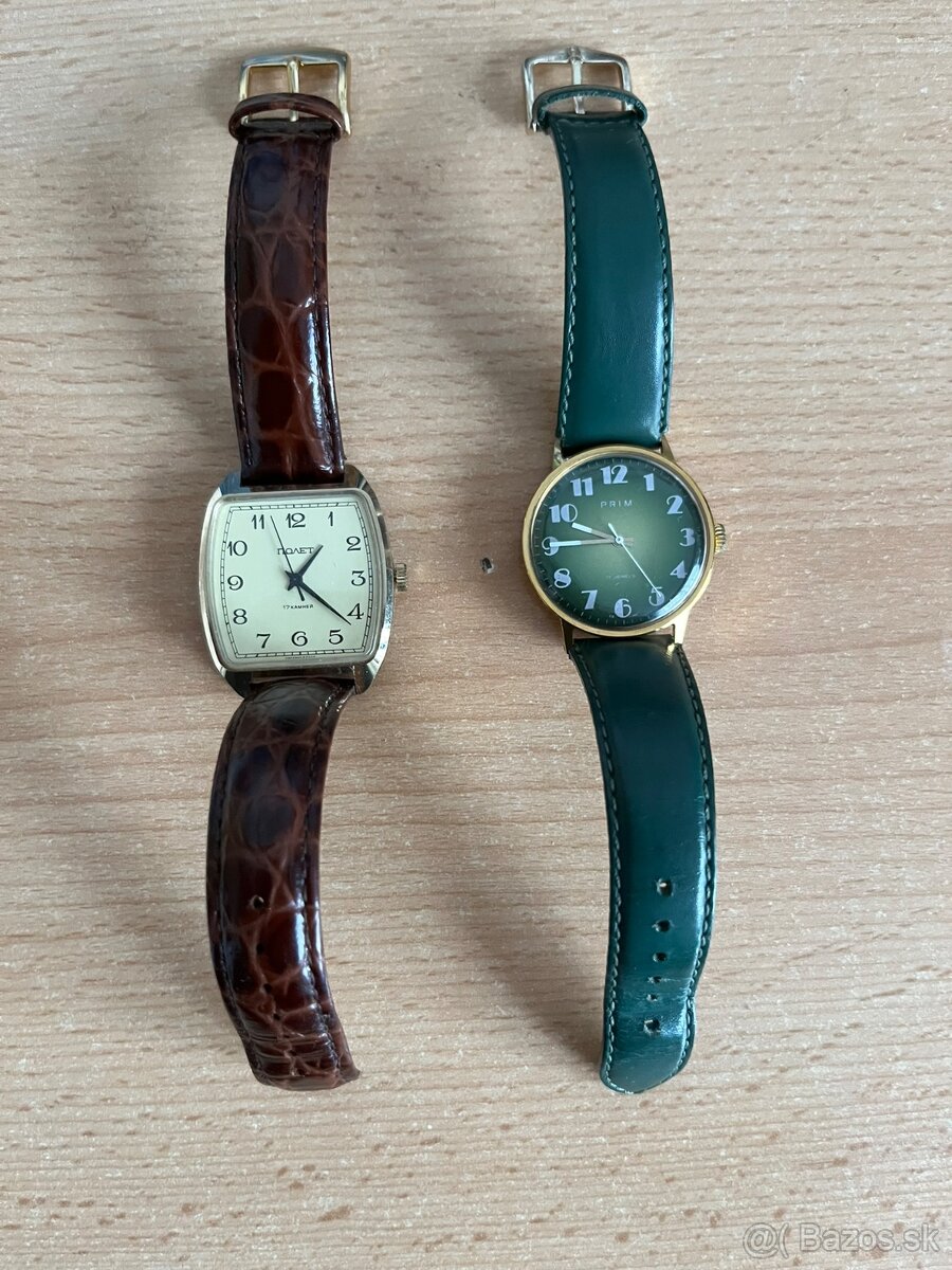 Hodinky Prim a Poljot