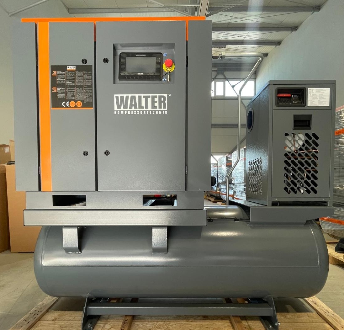 Šroubový kompresor WALTER SFTG 5,5 KSP COMBO