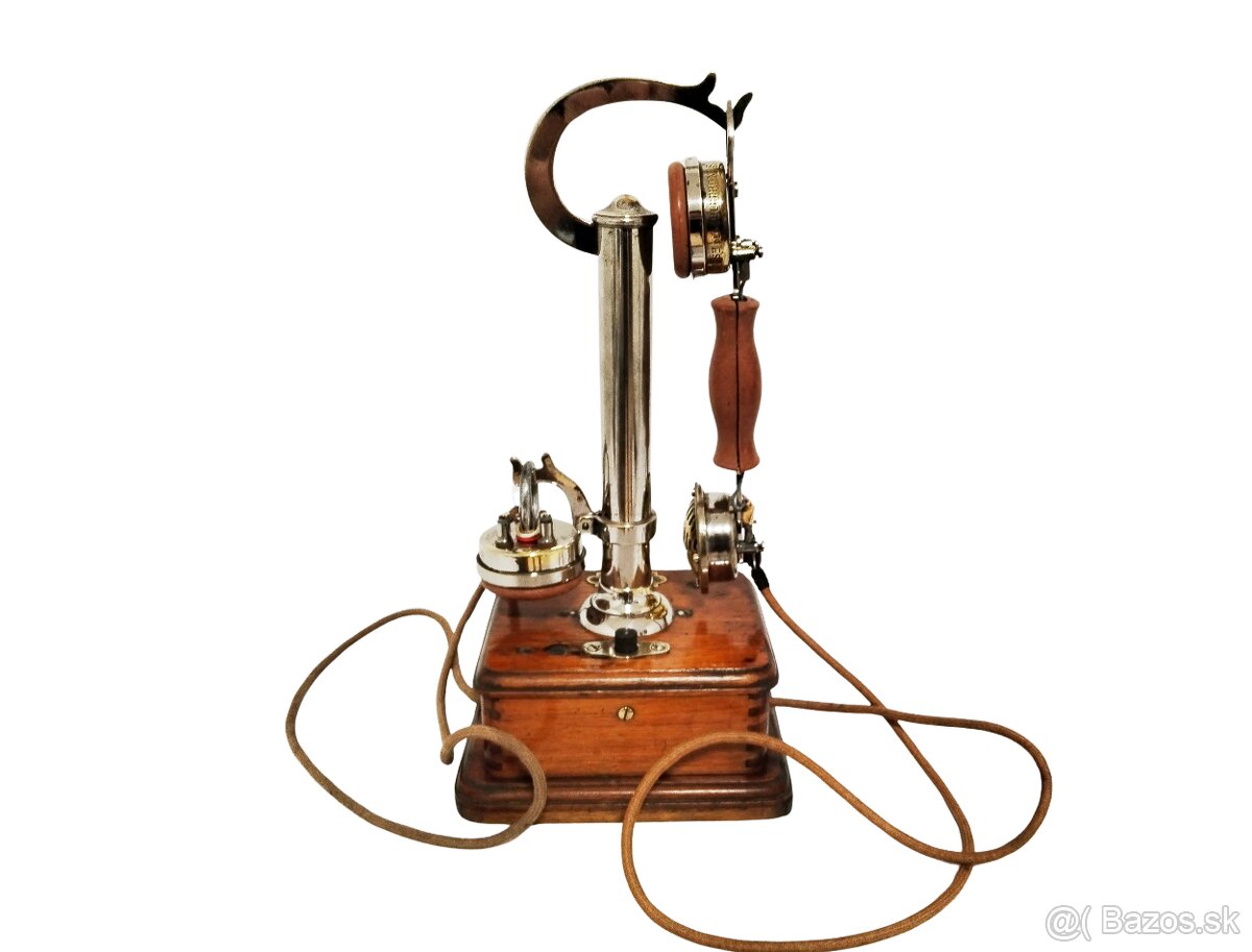 starožitný telefón Picart Lebas