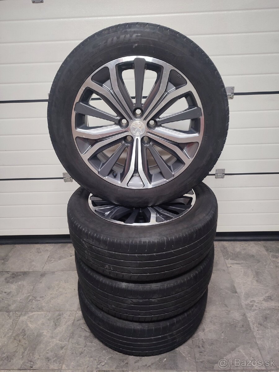 Originál sada AL disky+pneu Peugeot/Mitsubishi/Citroen,...