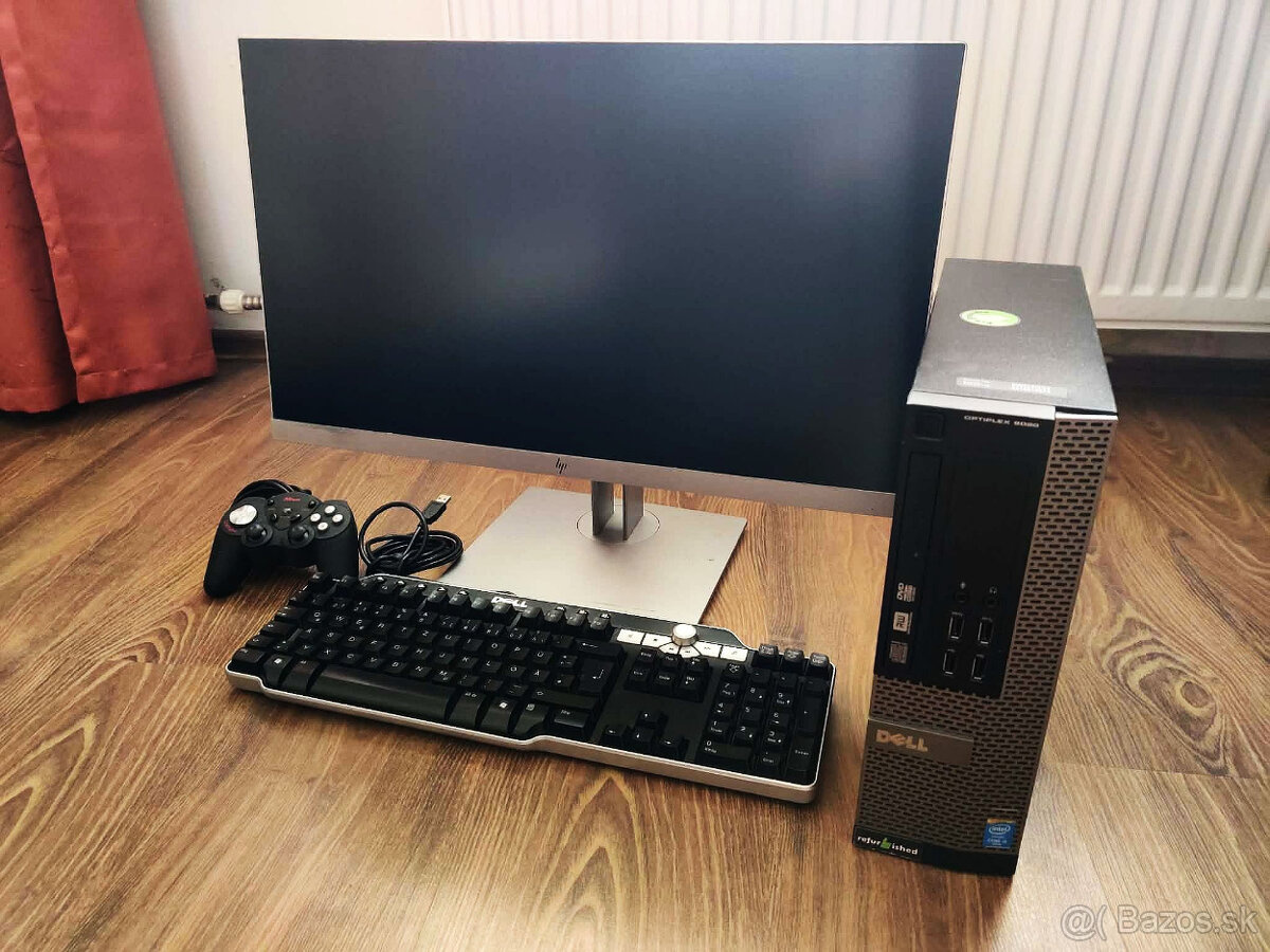 DELL OPTIPLEX 9020 PC ZOSTAVA + LCD HP