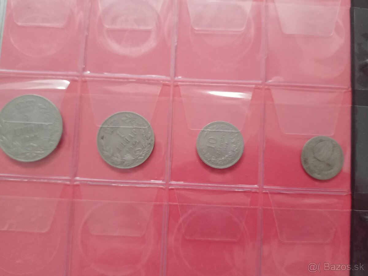 predám staré mince nemecko,r.-uhorsko, československo atd