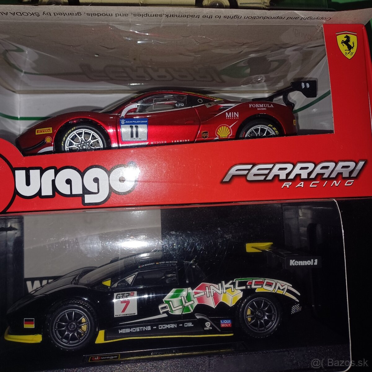 Predam modely 1:24 ferrari...