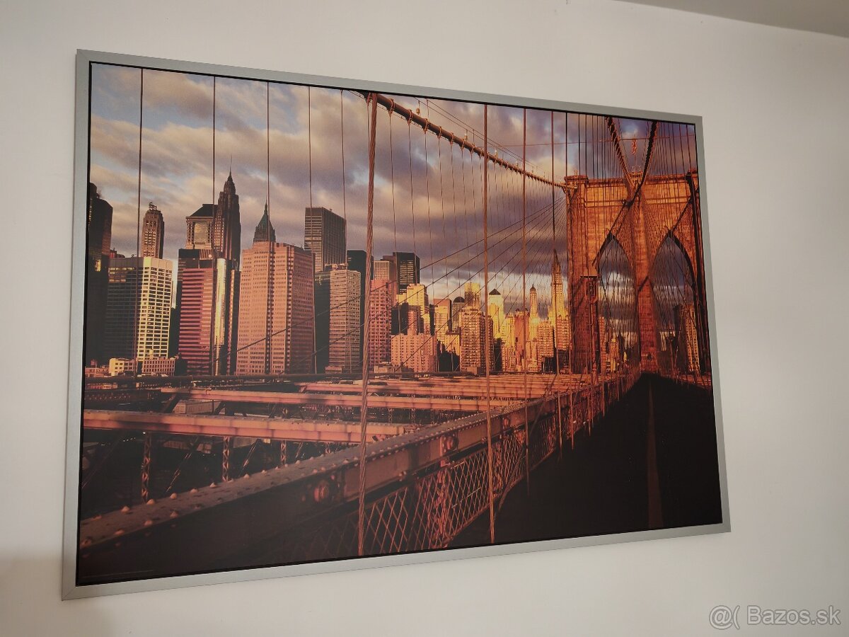 Predám obraz Brooklynsky most 100x140cm
