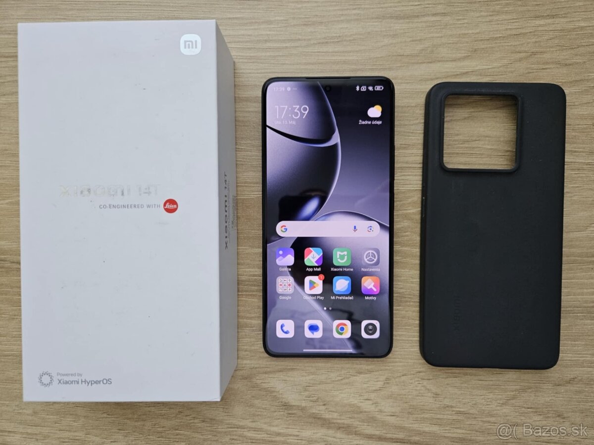 Xiaomi 14T 12GB/256GB,titan black,ako novy, zaruka,kryt