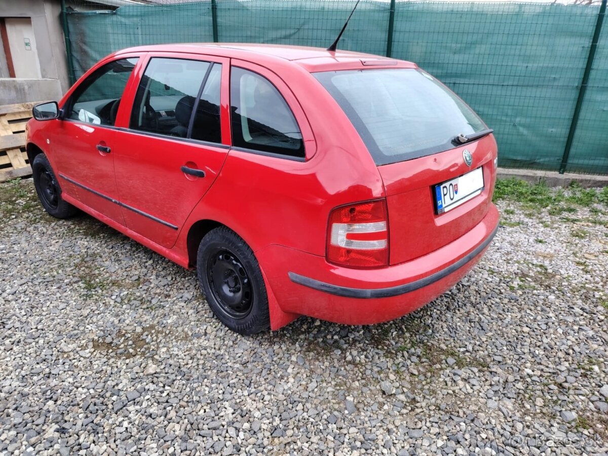 fabia 1.2 benzin plyn Nova stk/em