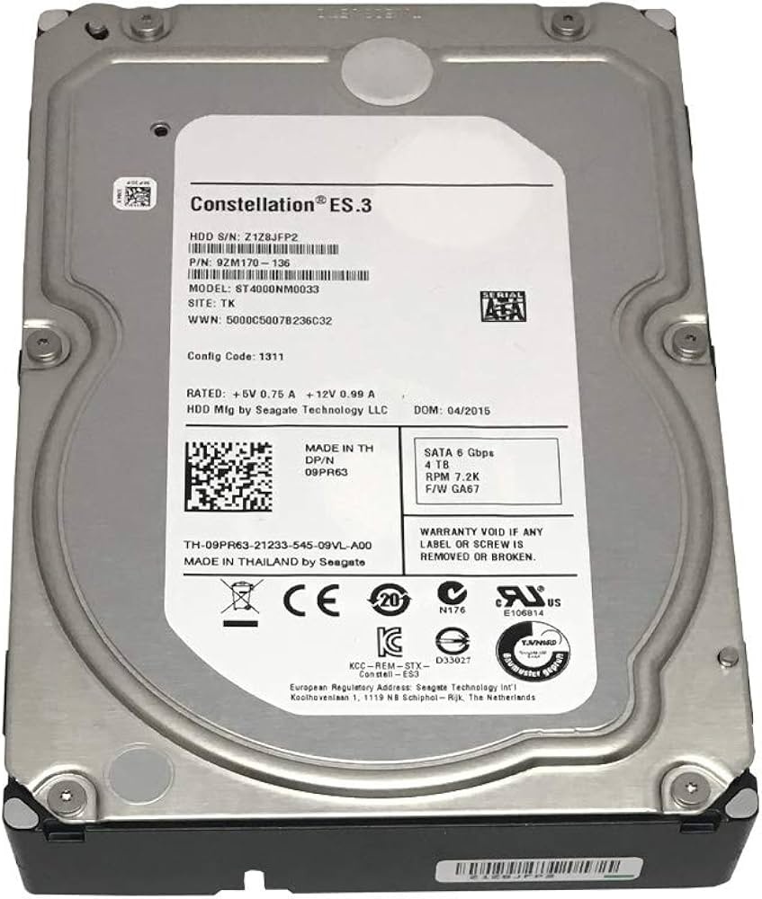 4TB HDD Seagate (ST4000NM0033)