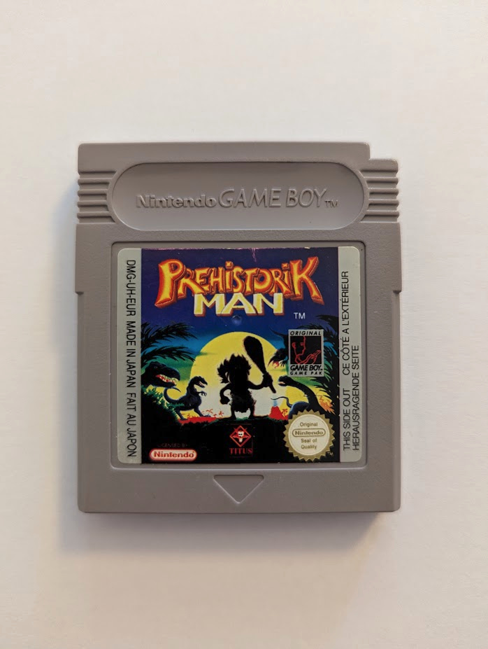 Prehistorik Man Nintendo Gameboy DMG-UH-EUR + obal
