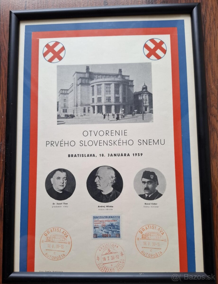 Slovenský snem_18.1. 1939_slovenský štát