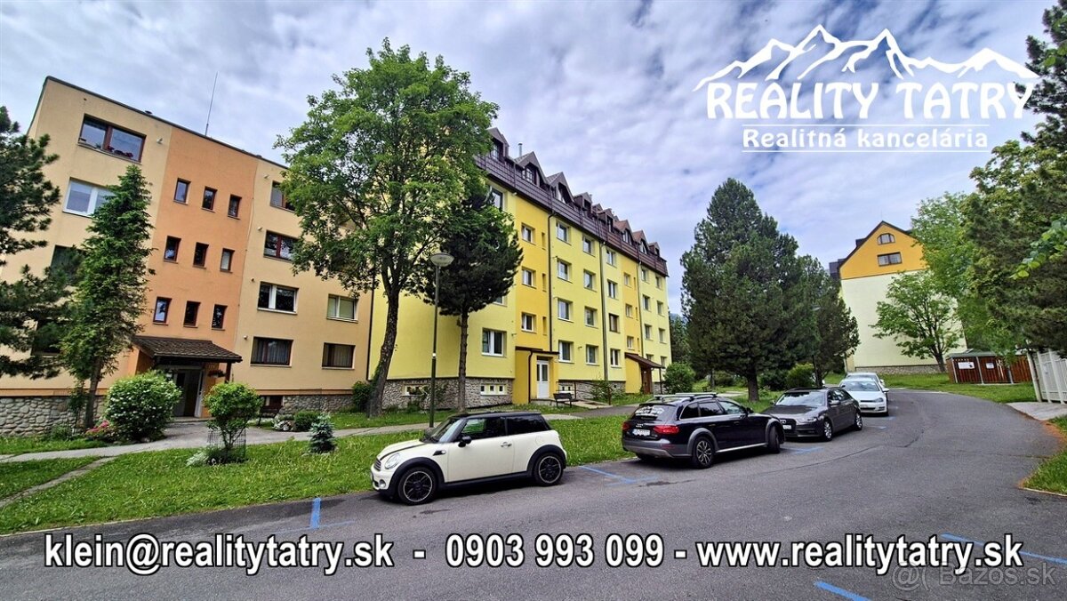 Slnečný 3 izbový byt s loggiou - TATRANSKÁ LOMNICA
