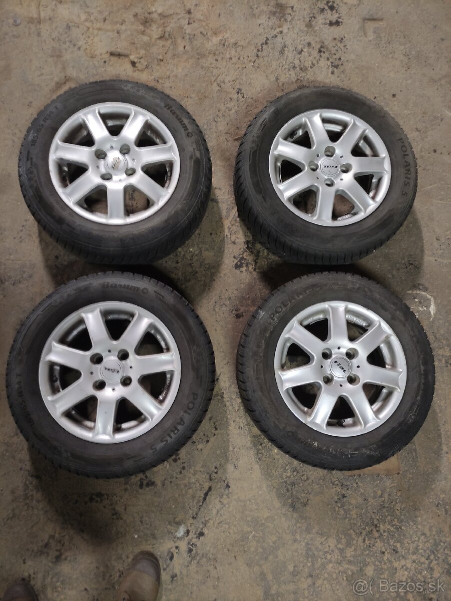 Sada 4ks diskov a pneumatik 185/65 r14 / 6x14 Et38
